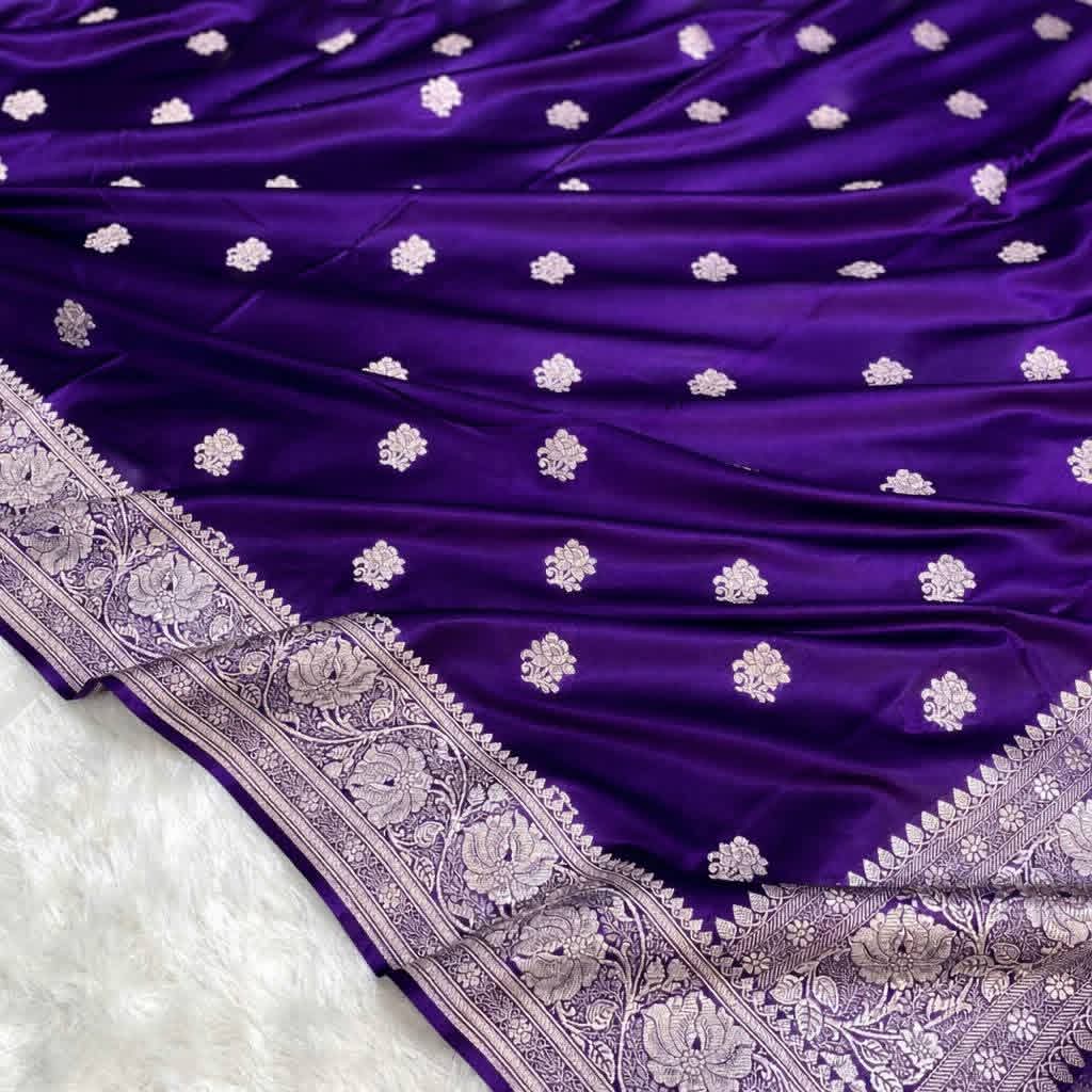 Traditional Rose Pink Mashru Silk Saree with Rich Pallu