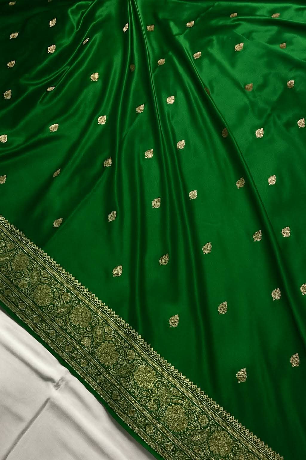 Wedding Wear Teal Blue Mashru Silk Saree with Art Silk Finish