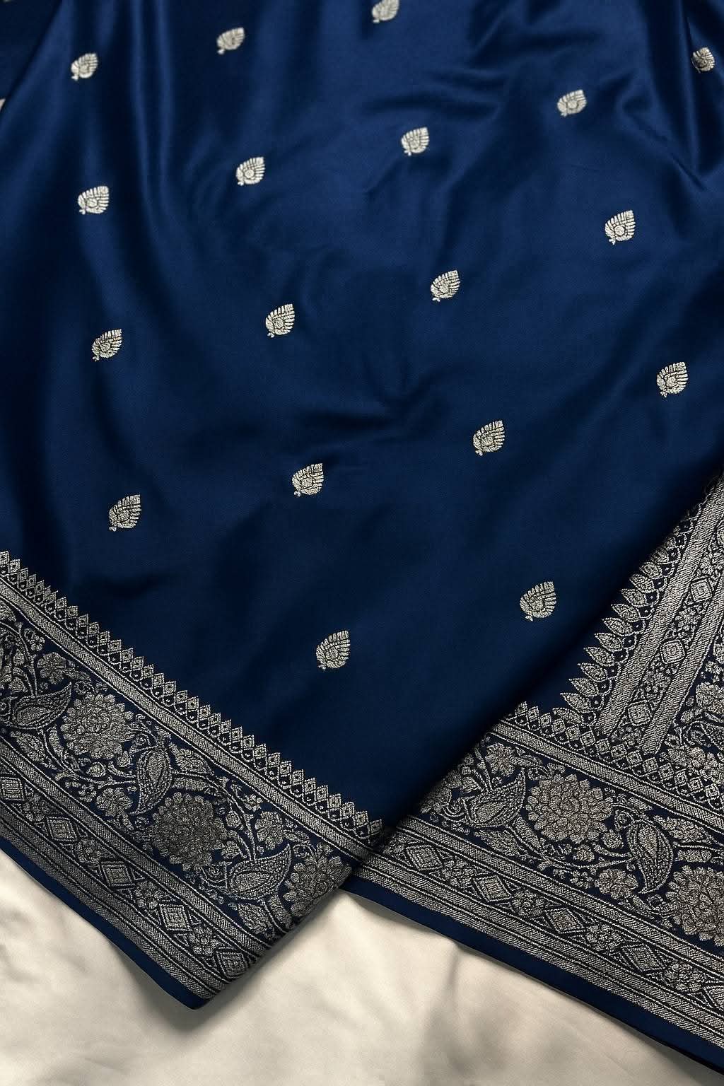 Premium Rani Pink Mashru Silk Saree with Premium Shine