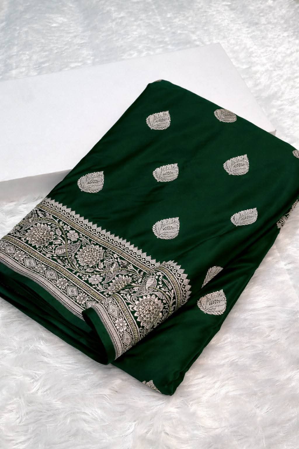 Festive Maroon Mashru Silk Saree with Premium Shine