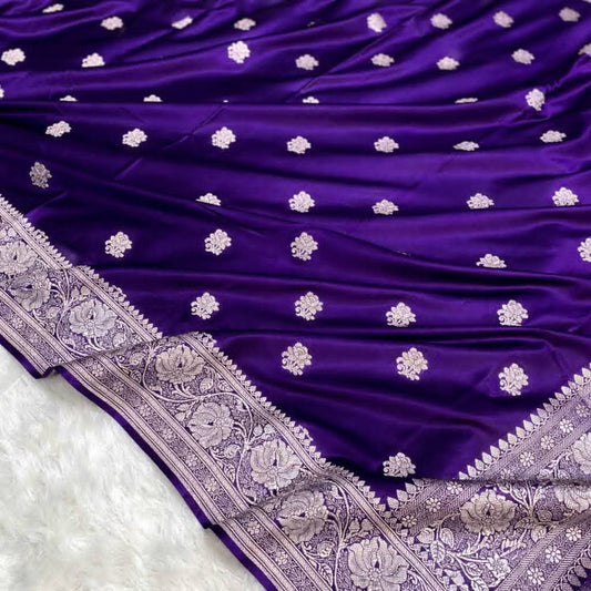 Traditional Rose Pink Mashru Silk Saree with Rich Pallu
