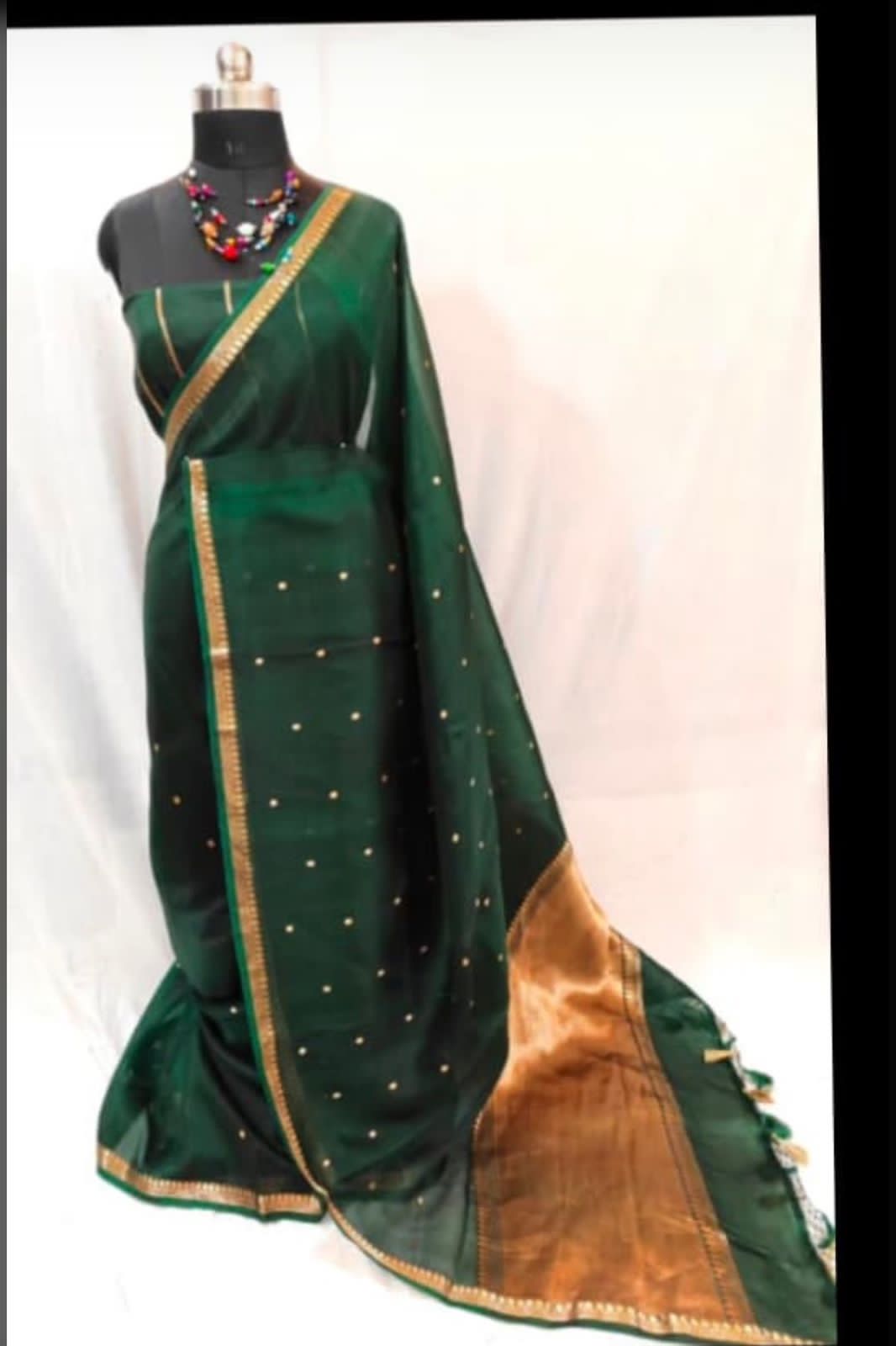 Silkmark Banarasi Kadhua Pure Banarasi Katan Satin Mashru Silk Kadhua Saree