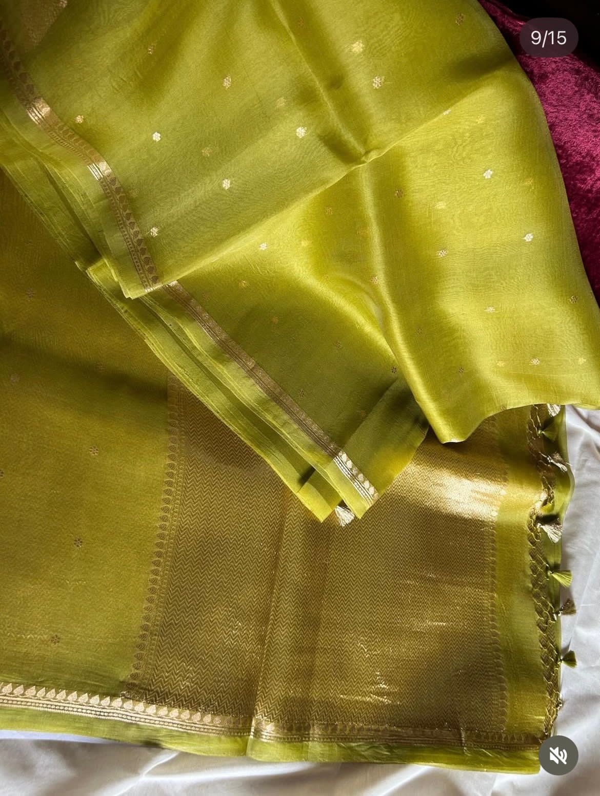 Classic Katan Satin Mashru Pure Banarasi Katan Satin Mashru Silk Kadhua Saree